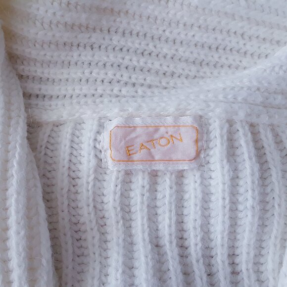 EUC Vintage 70s Eaton's Grandpa Sweater - Picture 5 of 6